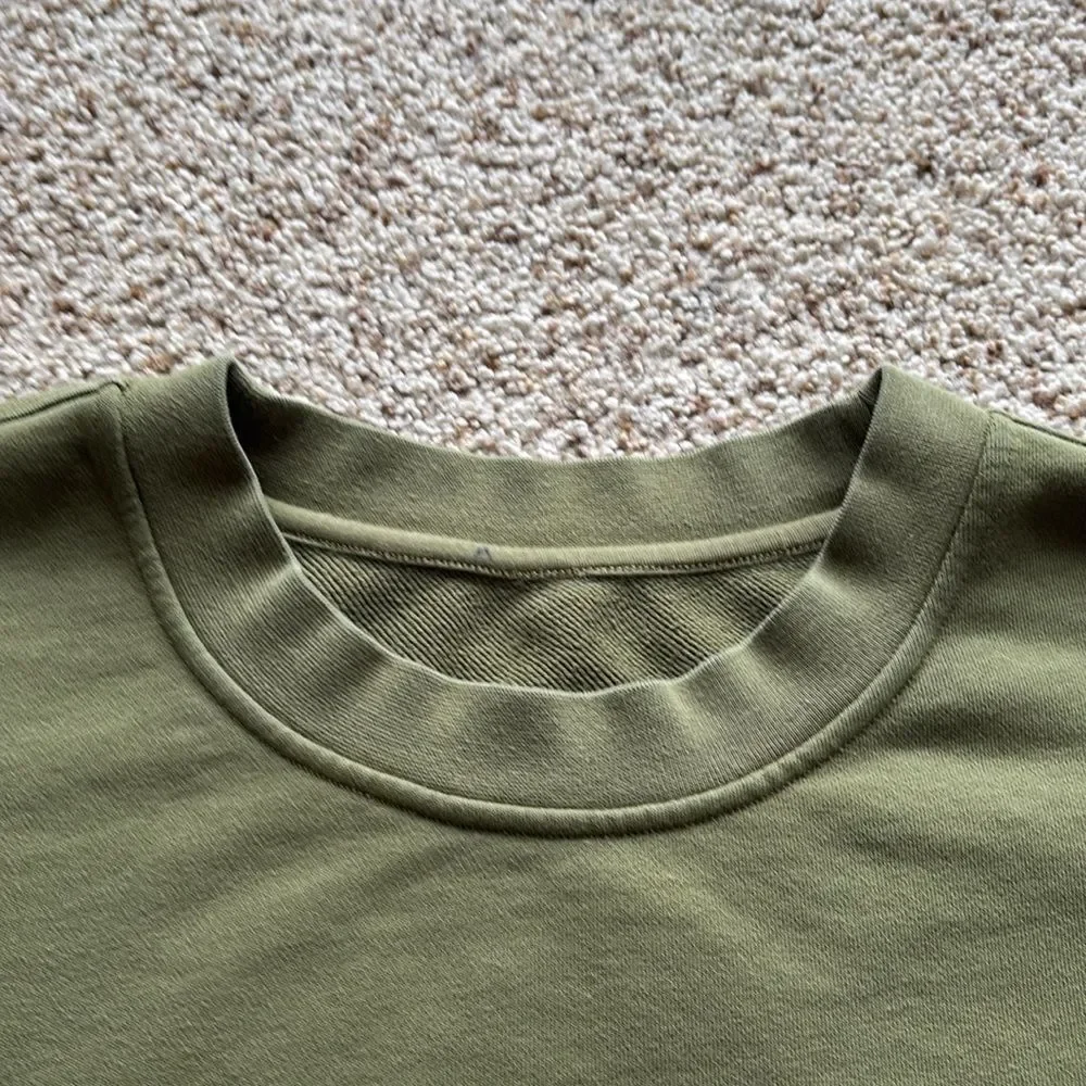 Lululemon Women’s Green Oversize Crew Neck Sweatshirt